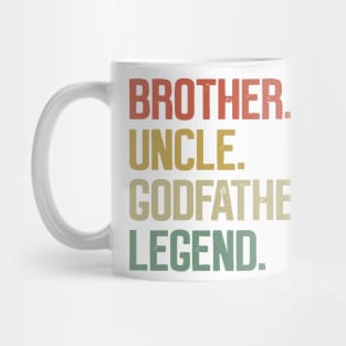 Brother Uncle Godfather Legend, God Father proposal Mug